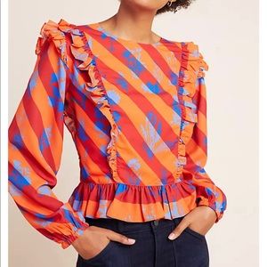 Anthropologie {Siddhartha Bansal} ruffle top